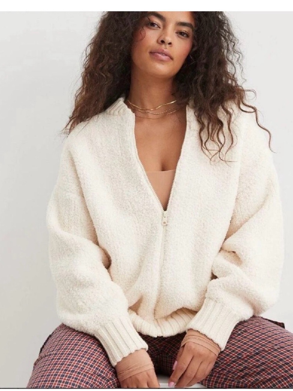 ⭐️NWT Aerie Sherpa Zip Up Jacket⭐️